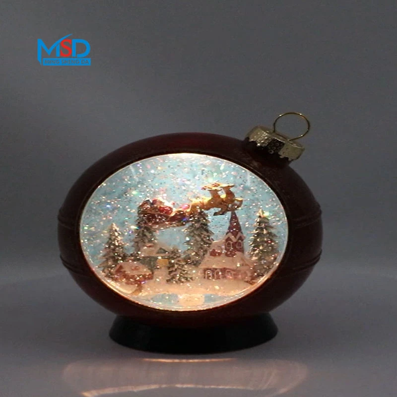 Santa Scene Snow Globe price
