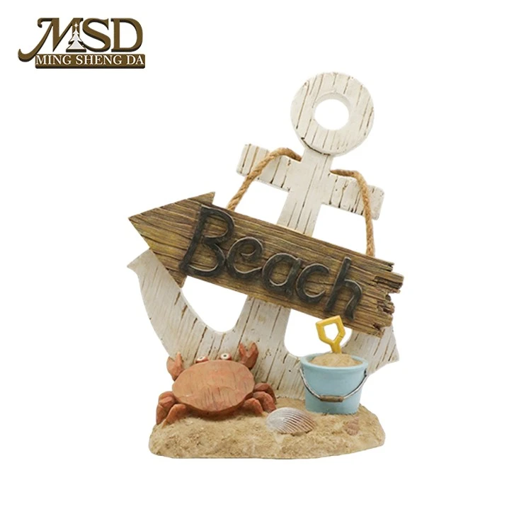Beach Anchor With Crab And Bucket suppliers