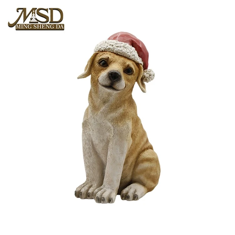Christmas Puppy With Santa Hat suppliers