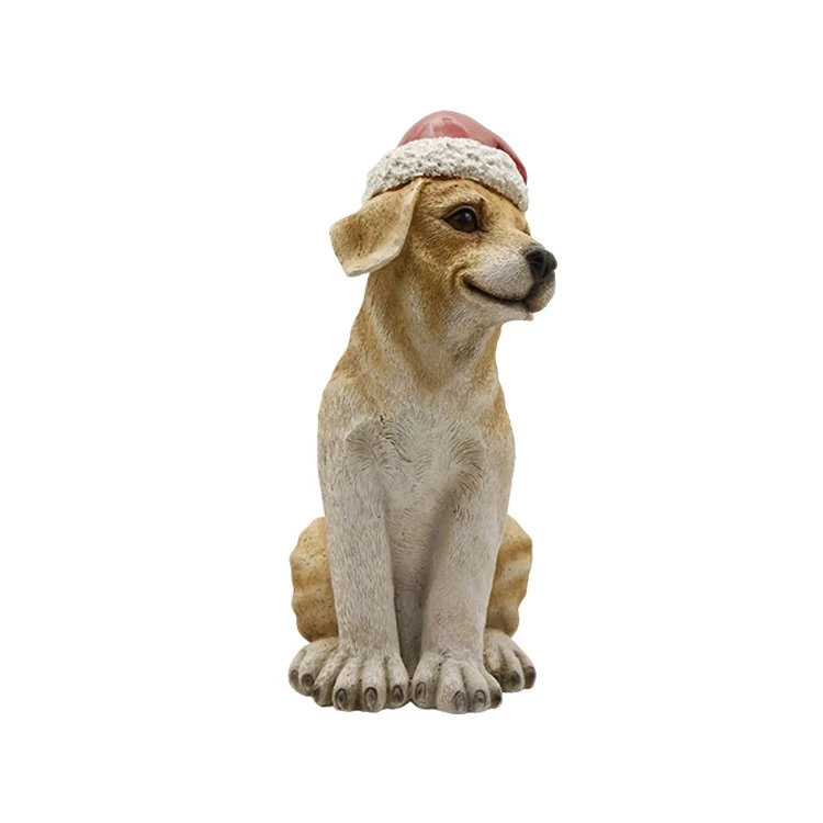 Christmas Puppy With Santa Hat best
