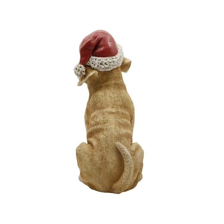 Christmas Puppy With Santa Hat price