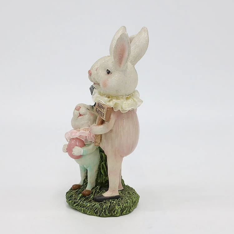Easter Bunny Couple Figurine best