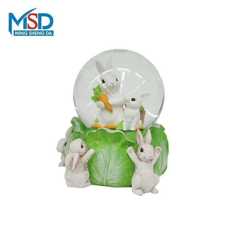 Easter Bunny Family Water Globe suppliers