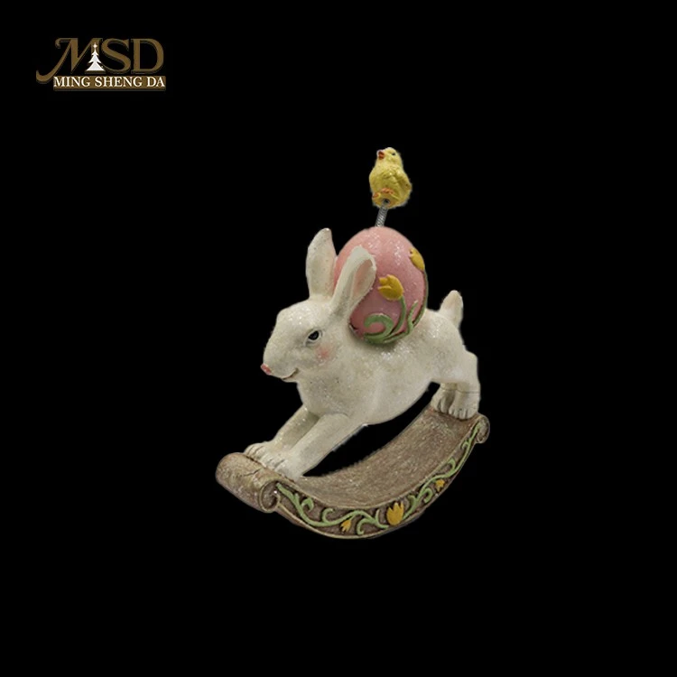 Easter Bunny Rocking Figurine suppliers