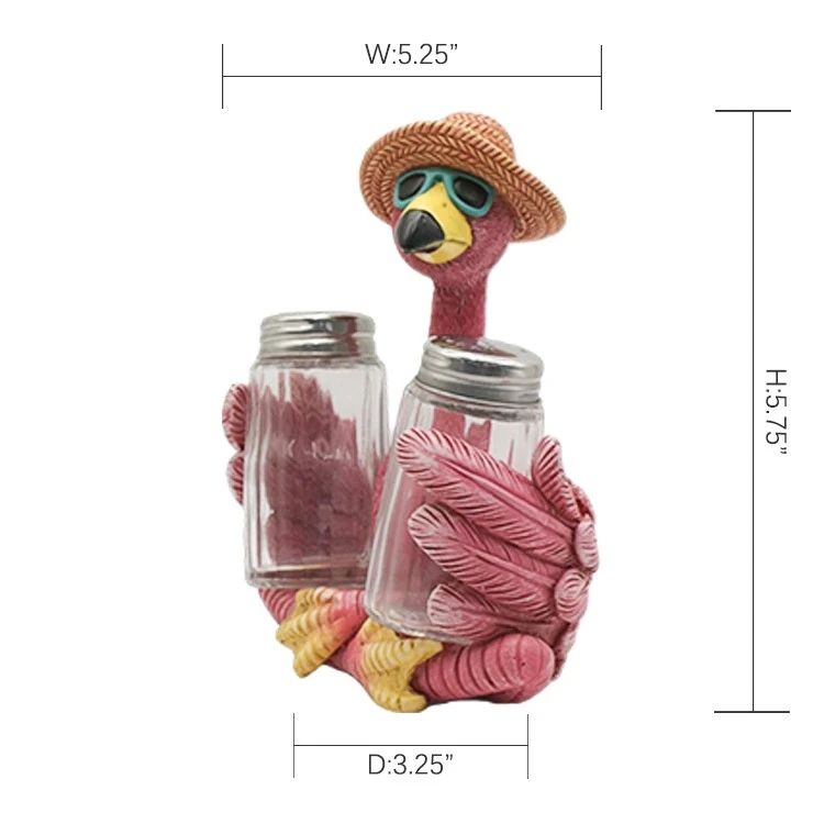 Flamingo Salt And Pepper Shaker Holder factory