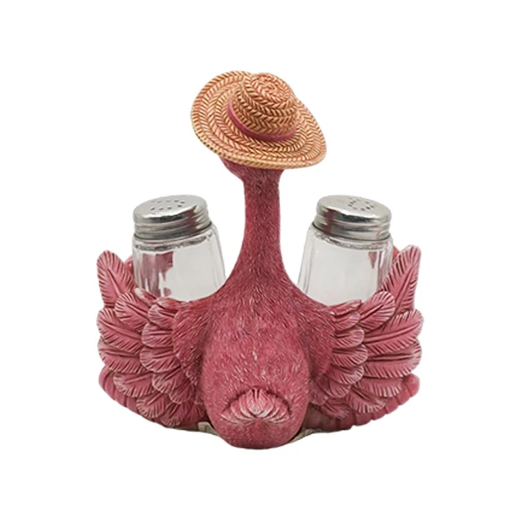 Flamingo Salt And Pepper Shaker Holder high quality