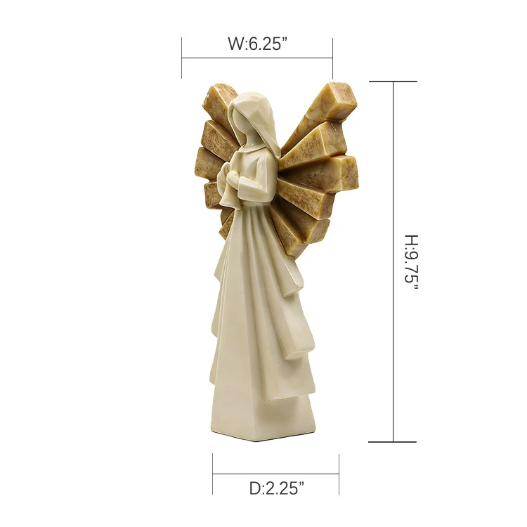 Geometric Wing Praying Angel factory