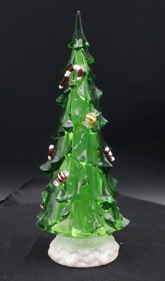 Green Lighted Christmas Tree best