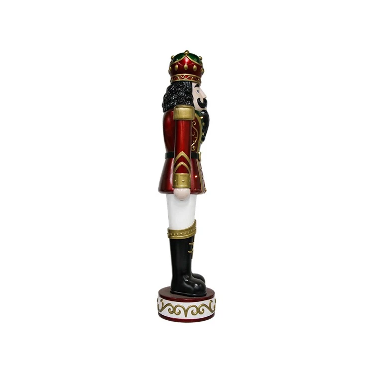 Lighted Nutcracker King Statue best