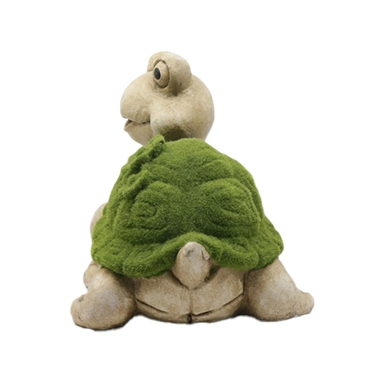 Moss Shell Turtle Garden Statue factory