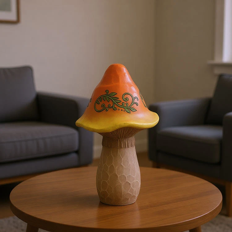 Mushroom Decorative Sculpture