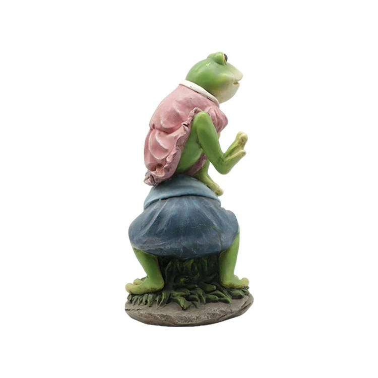 Piggyback Frog Couple Figurine price