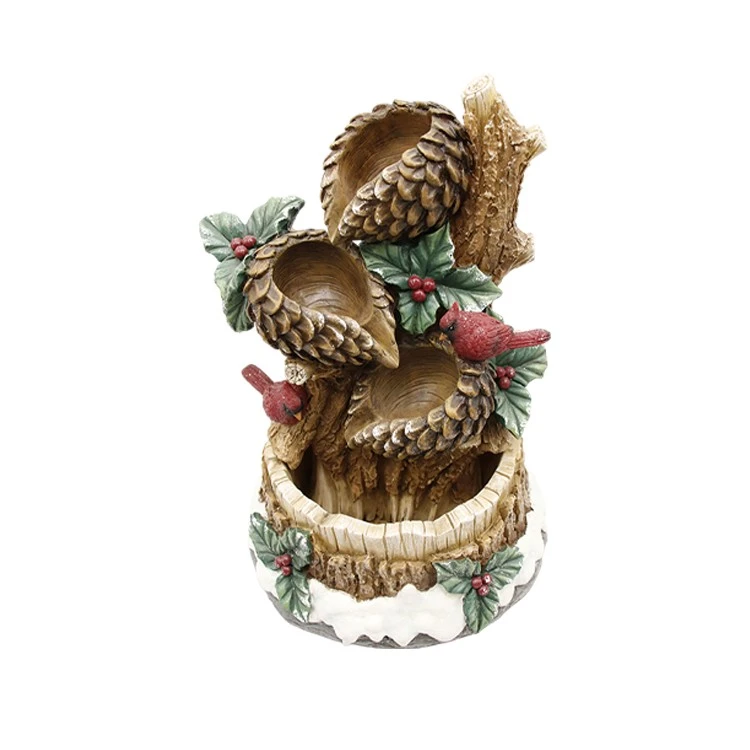 Pinecone And Cardinal Water Fountain price
