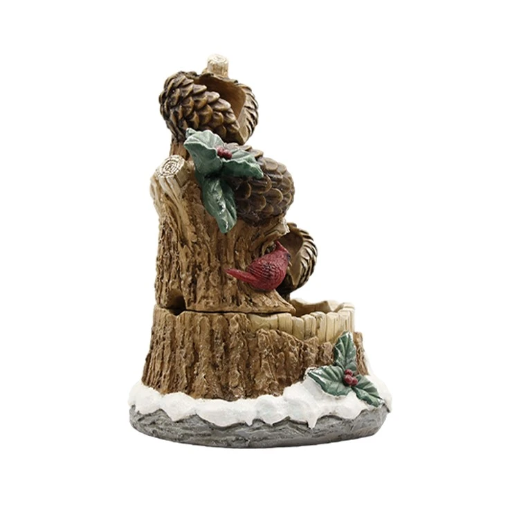 Pinecone And Cardinal Water Fountain best