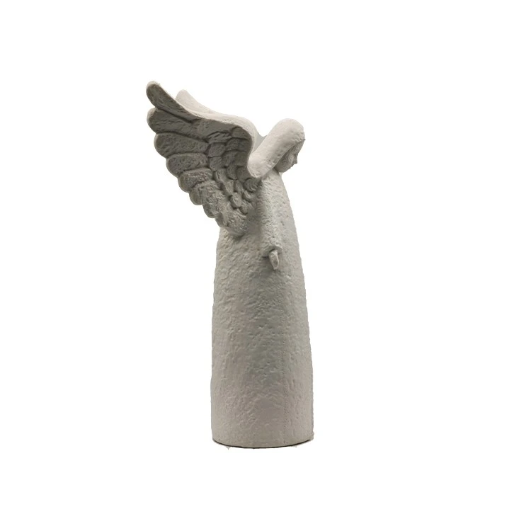 Rustic Angel Figurine With Wings price