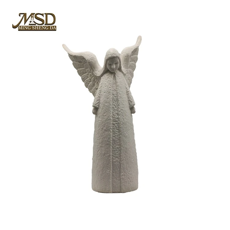 Rustic Angel Figurine With Wings suppliers