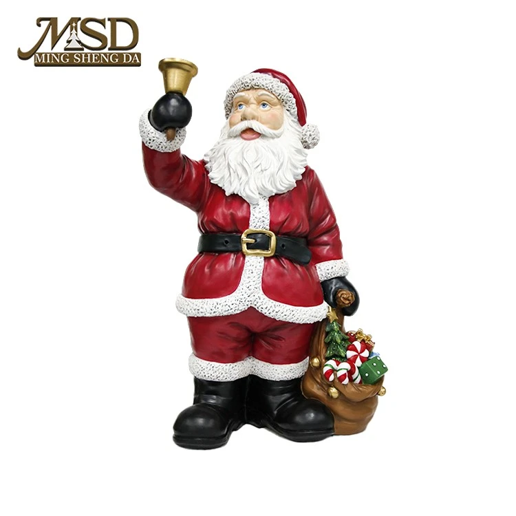 Santa Claus With Bell And Toy Bag suppliers