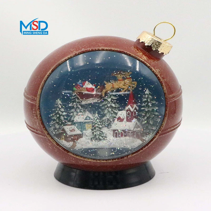 Santa Scene Snow Globe