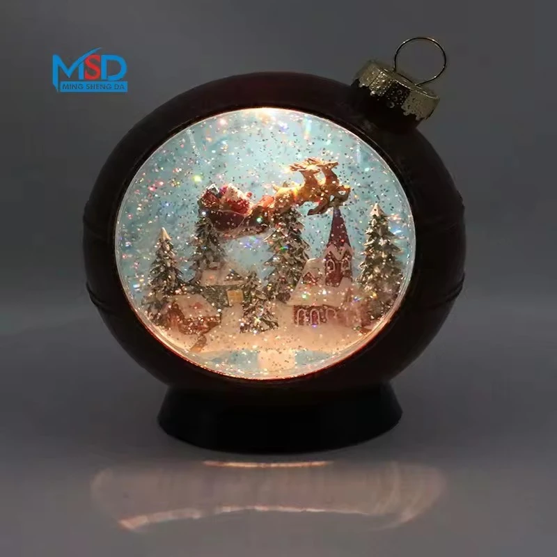 Santa Scene Snow Globe best
