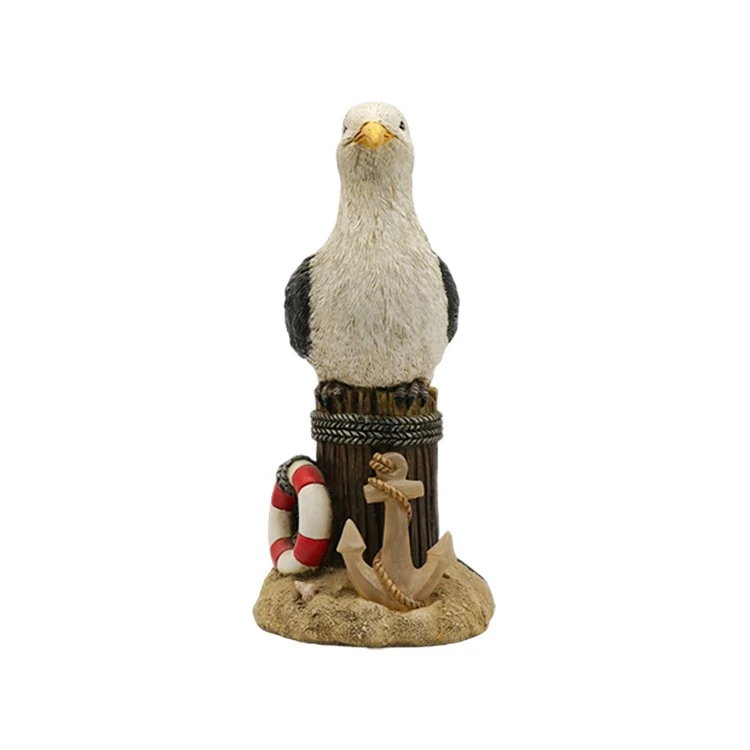Seagull Statue With Lifebuoy best