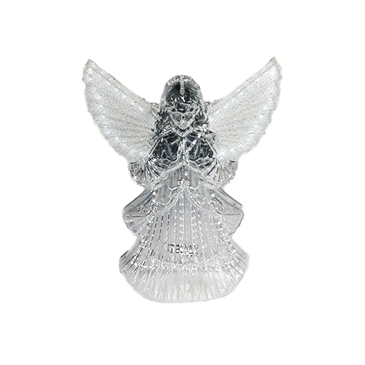 Silver Lighted Praying Angel price