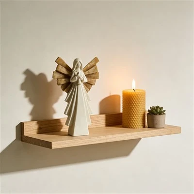 Geometric Wing Praying Angel