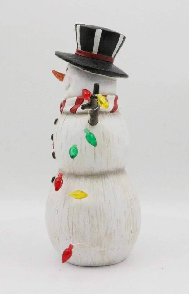 Snowman With Colorful String Lights suppliers