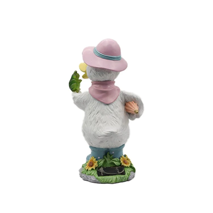 Spring Duck With Hat And Frog price