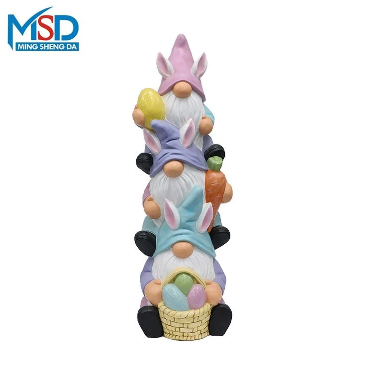 Stacked Easter Gnome Decoration suppliers