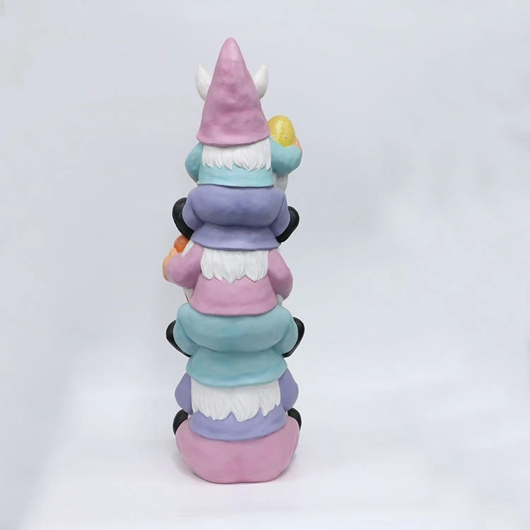 Stacked Easter Gnome Decoration best