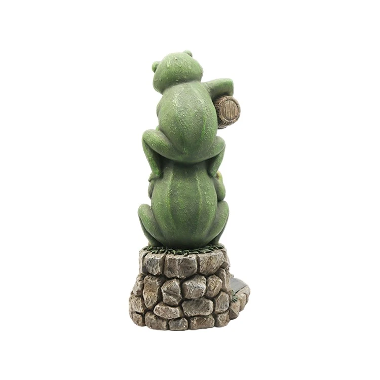 Stacked Frogs Bucket Water Fountain high quality