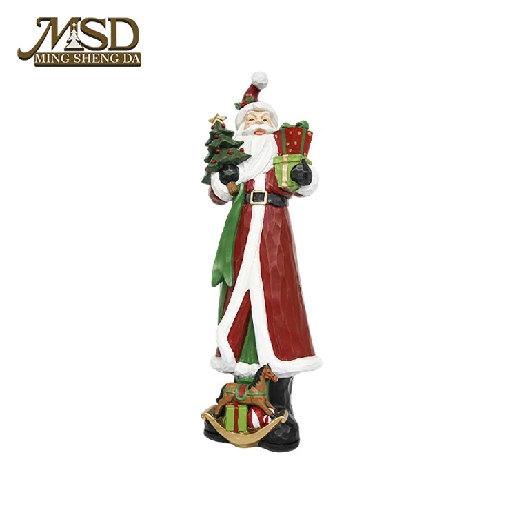 Tall Santa Claus With Christmas Tree suppliers