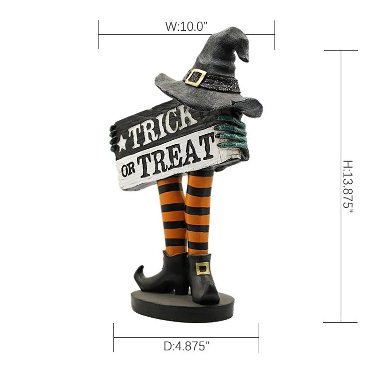 Witch Legs Trick Or Treat Figurine best