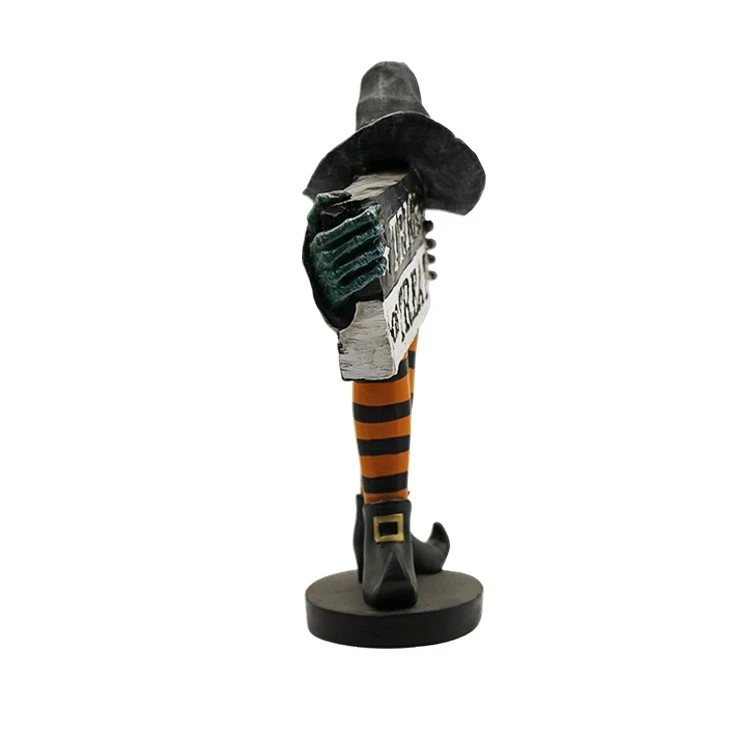 Witch Legs Trick Or Treat Figurine factory