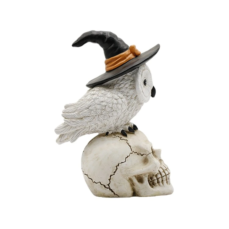 Witch Owl On Skull And Books price