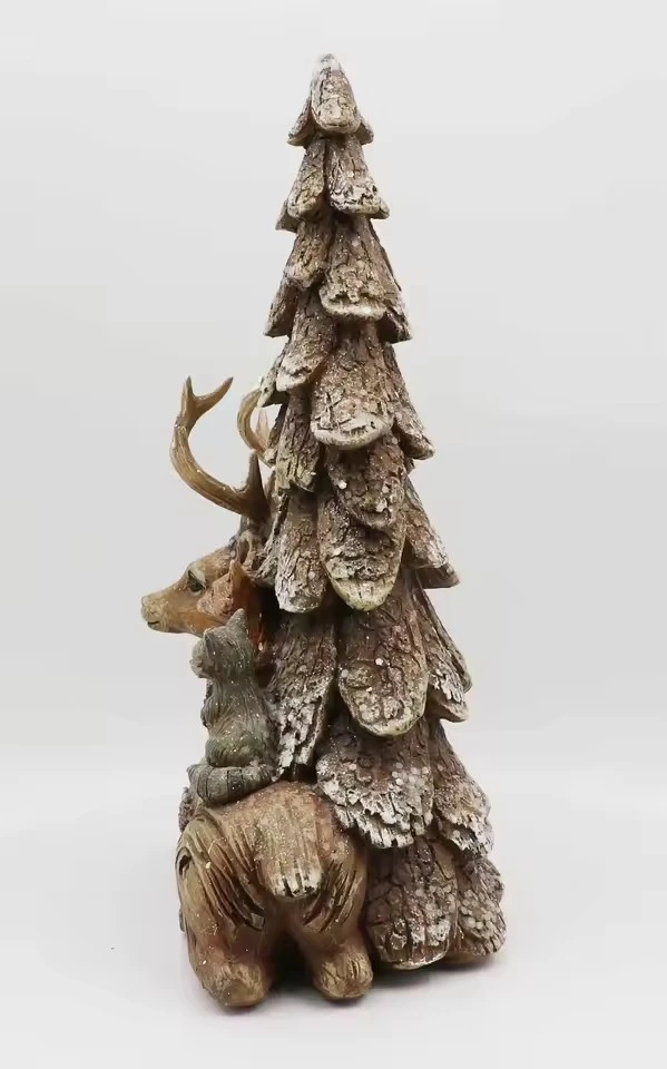 Woodland Deer And Forest Animals Figurine best
