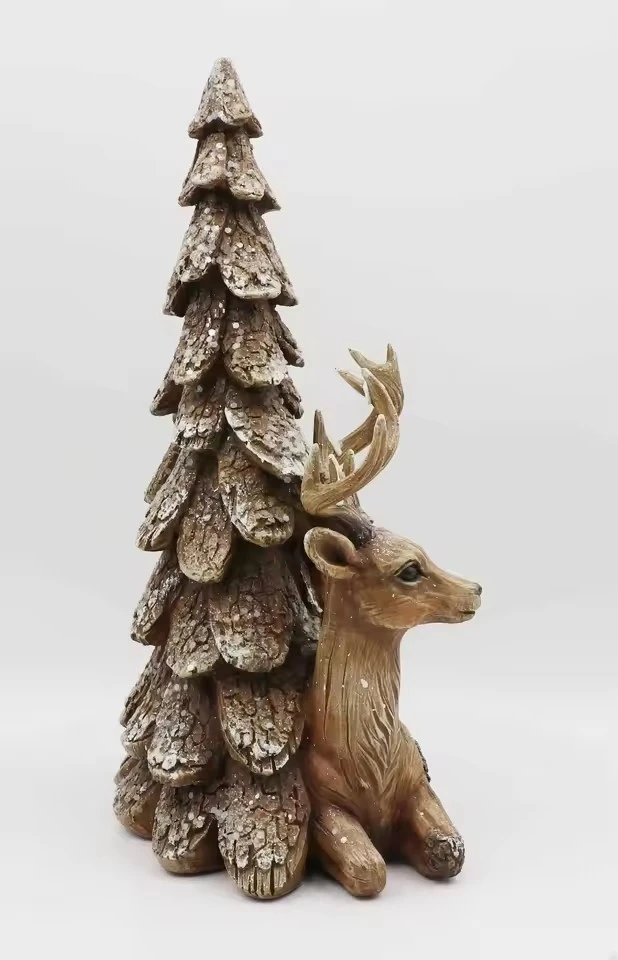 Woodland Deer And Forest Animals Figurine high quality