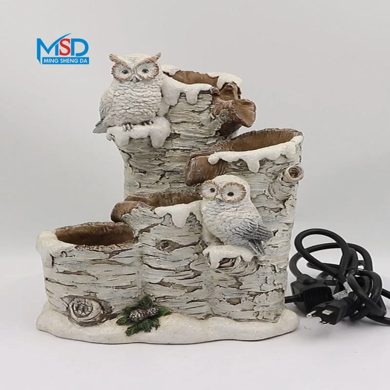 Woodland Owl Water Fountain factory