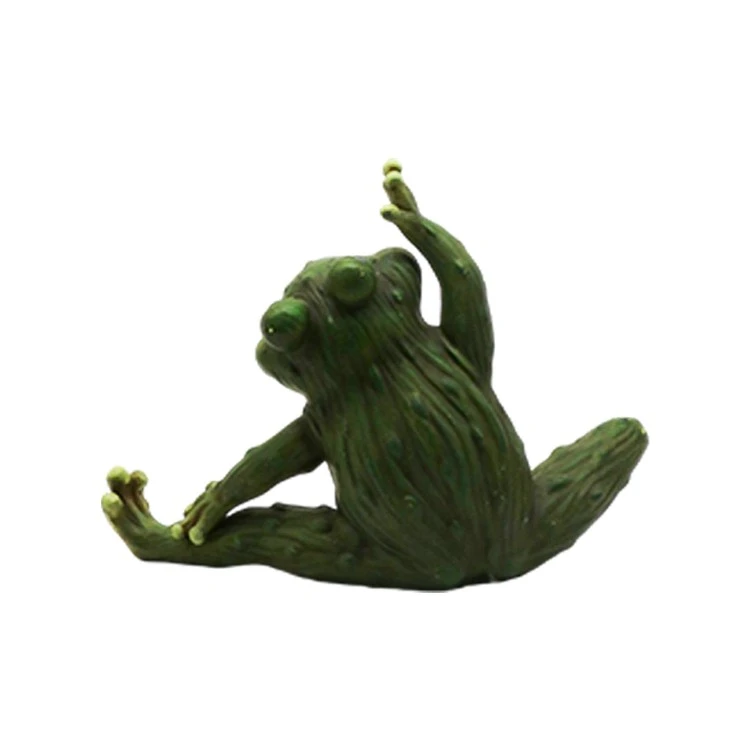 Yoga Frog in Stretching Pose high quality